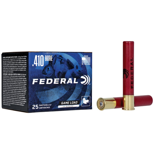 Federal GameShok Hiybrid 410ga 3" #7.5 (25 Round Box)