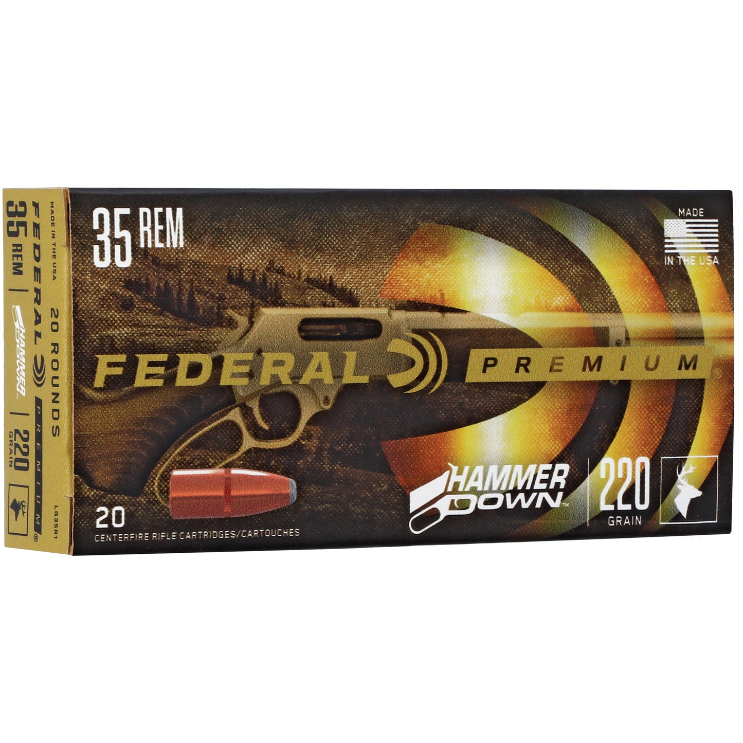 Fed Hmr Dwn 35rem 220gr Sp 20/200