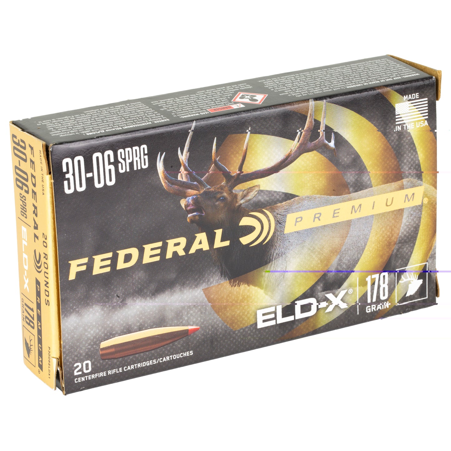 Fed Prem 3006spgfd 178gr Eldx 20/200