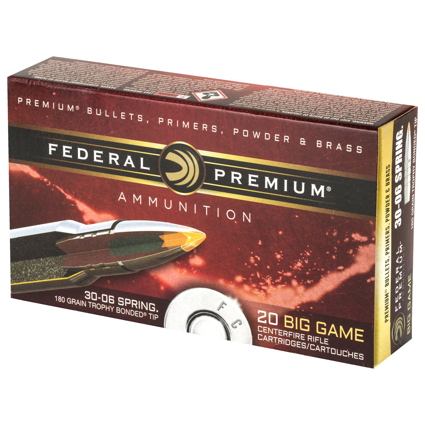 Fed Prm 3006 180gr Trphy Tip 20/200