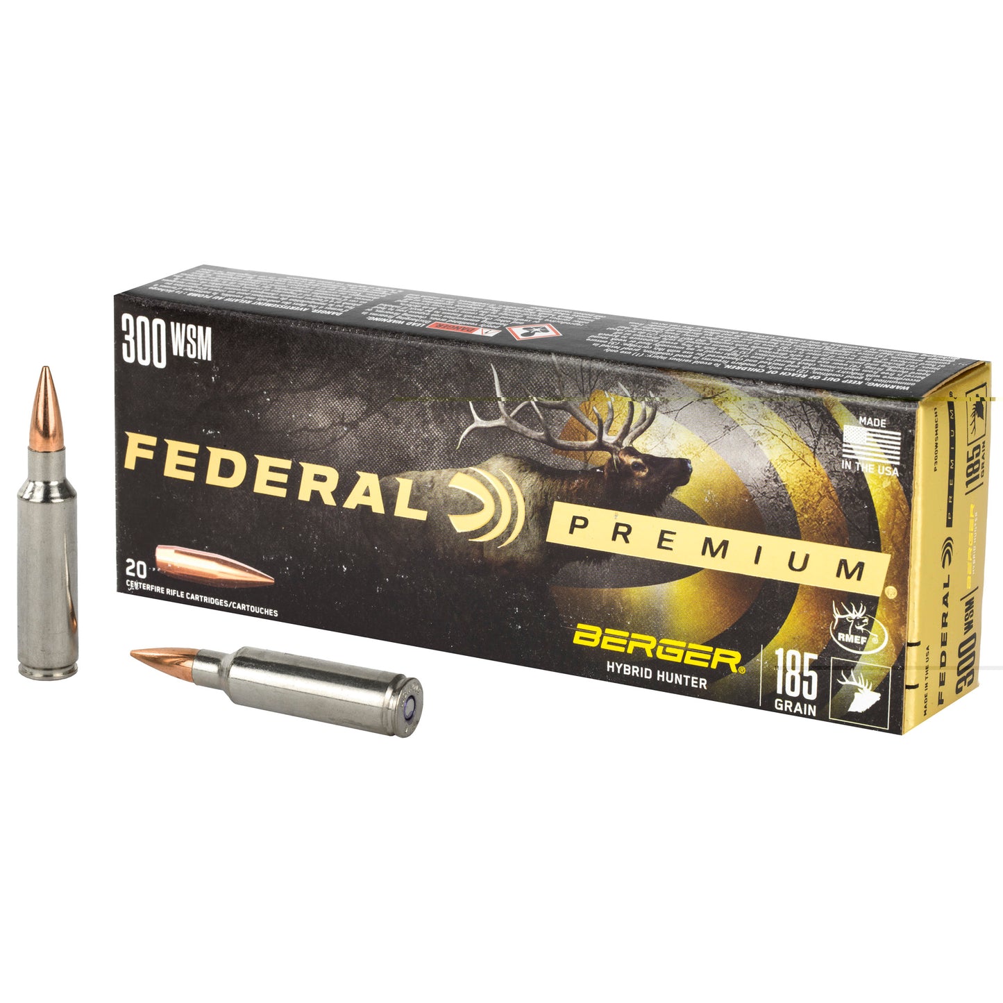 Federal Premium 300 WSM 185gr Hybrid Hunter (20 Round Box)