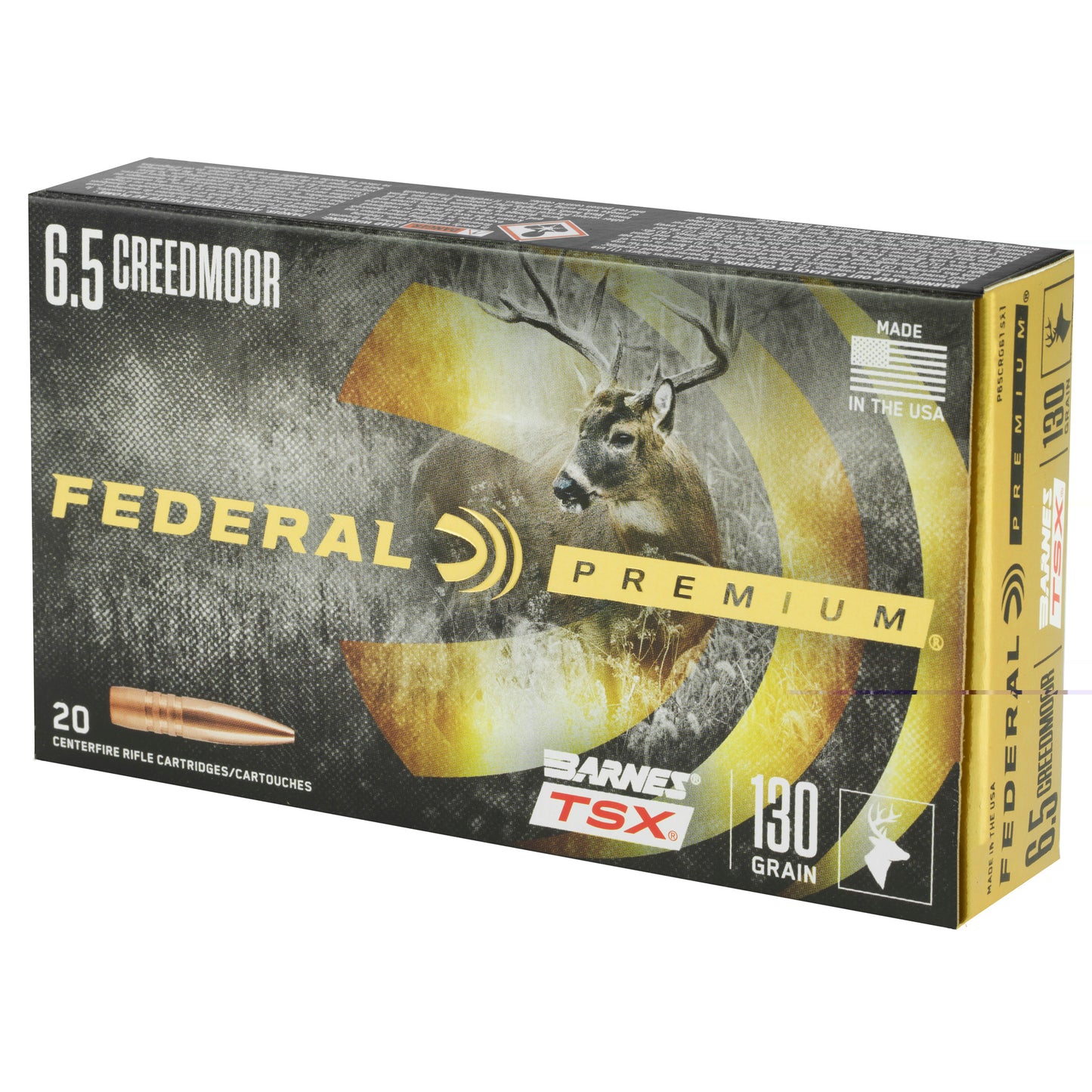 Fed Prm 6.5crd 130gr Brns Tsx 20/200