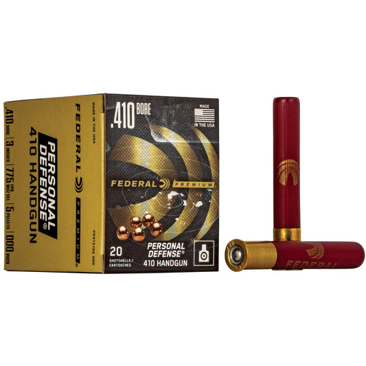 Federal Premium Personal Defense 410ga 3" 000 Buck (20 round Box)