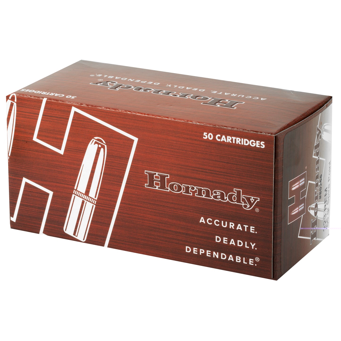 Hornady, Custom, 223REM, 55 Grain | SP |  (50 Round Box)