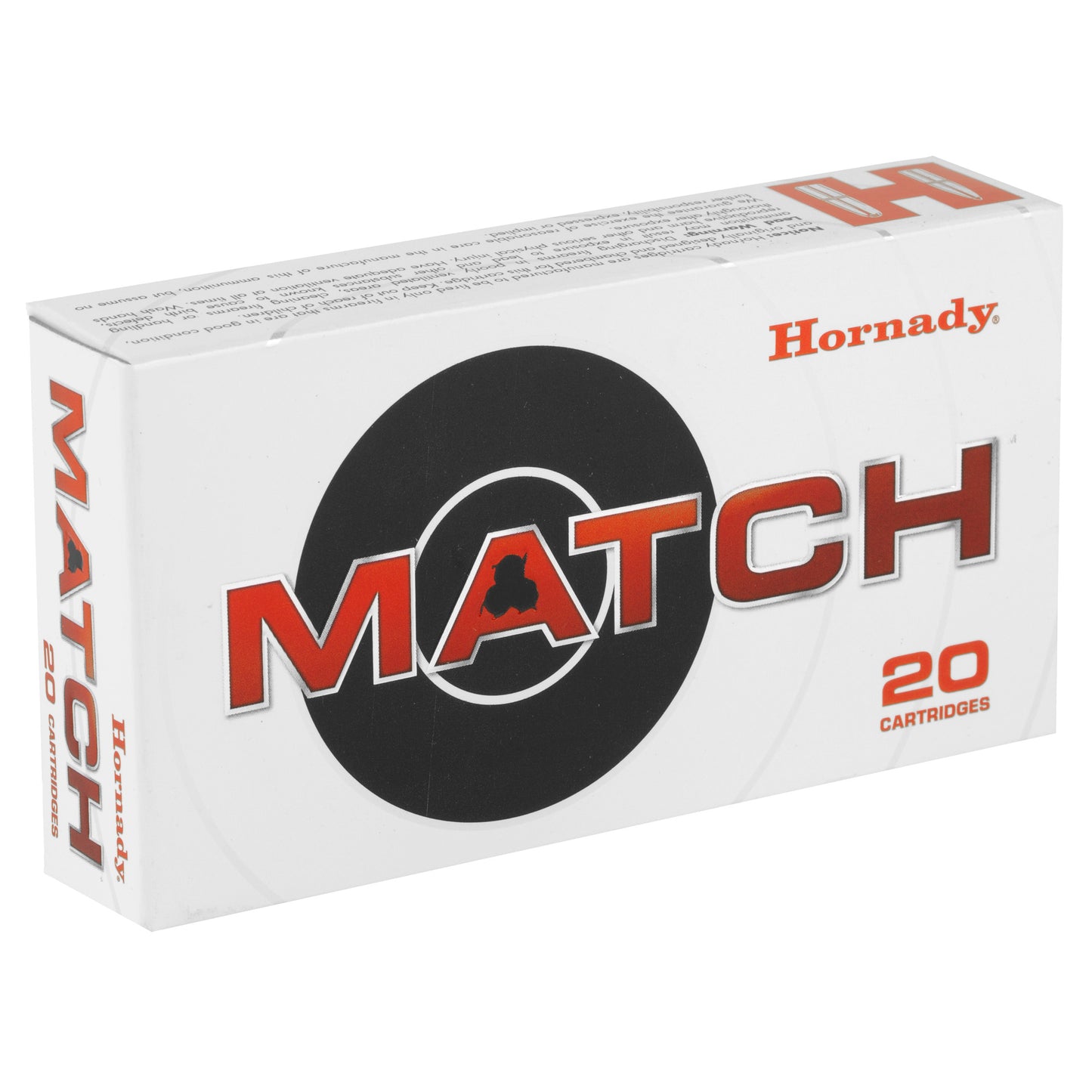 Hornady, Match, 223 Rem, 73 Grain, ELD Match, 20 Round Box