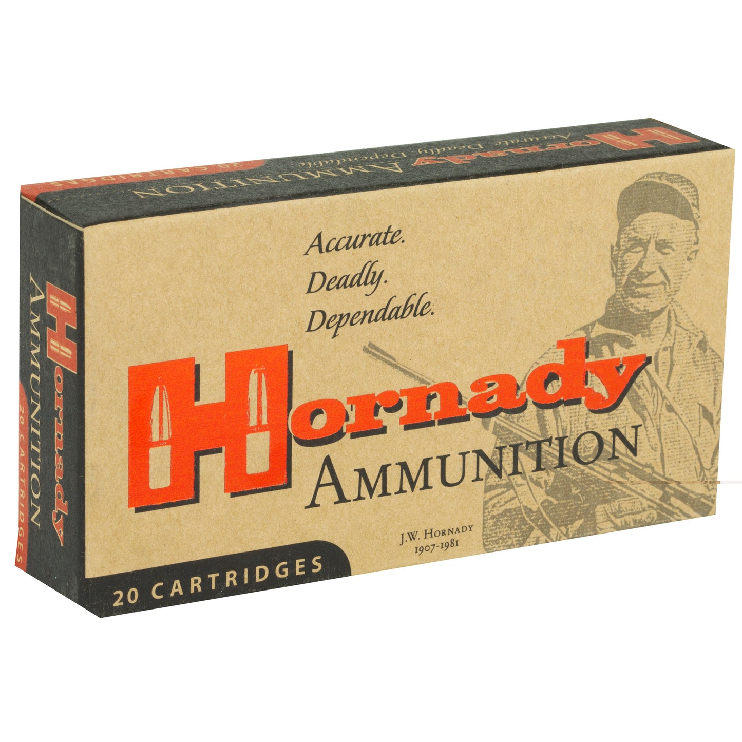 Hornady, Hunting, .223 REM, 75 Grain | BTHP |  (20 Round Box)