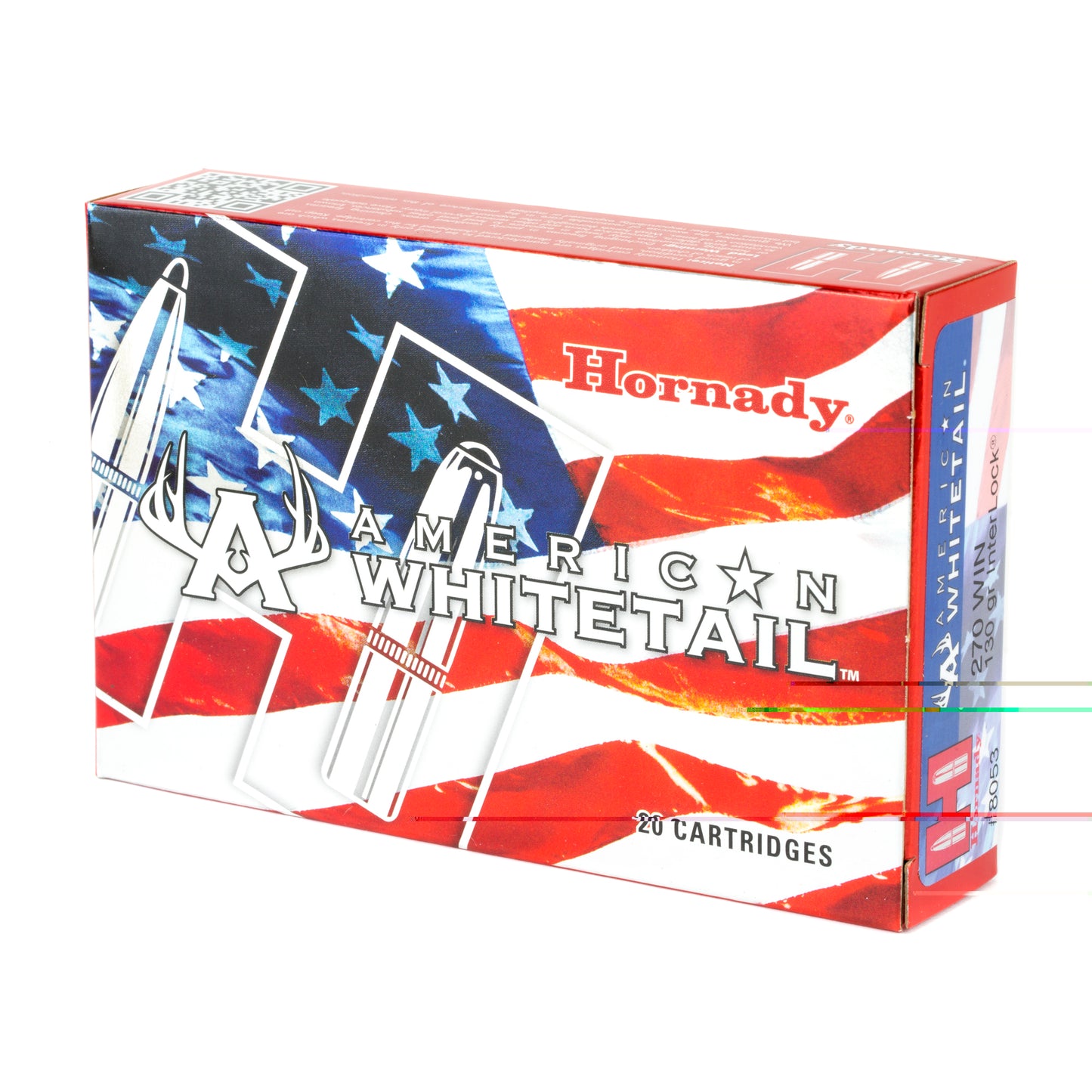 Hornady, American Whitetail, 270Win, 130 Grain | INT BTSP |  (20 Round Box)