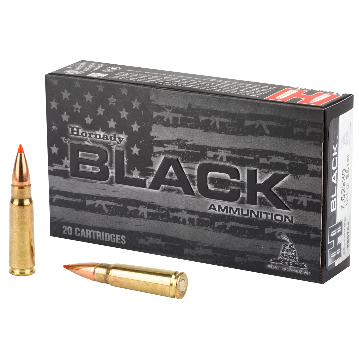 Hornady Black 7.62x39 123Gr Super Shock Tips (20 Round Box)