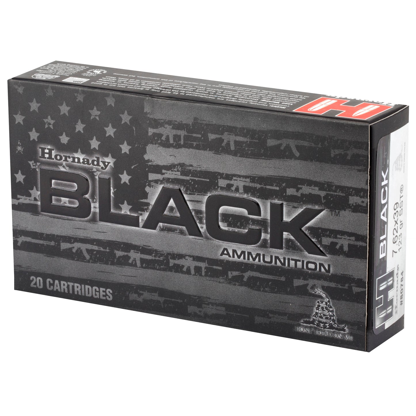 Hornady Black 7.62x39 123Gr Super Shock Tips (20 Round Box)