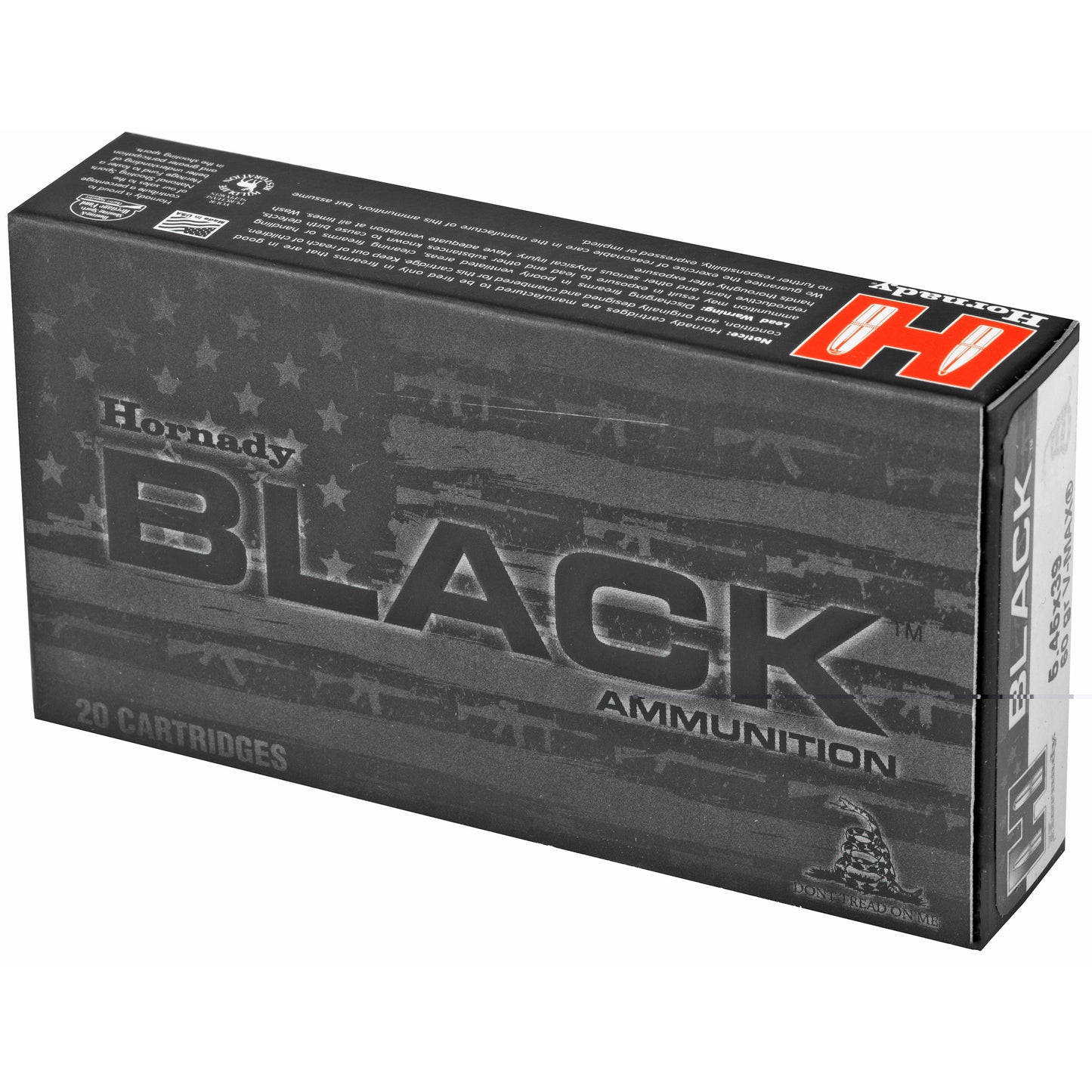 Hornady Black 5.45x39 60gr Vmax, 20 Rounds