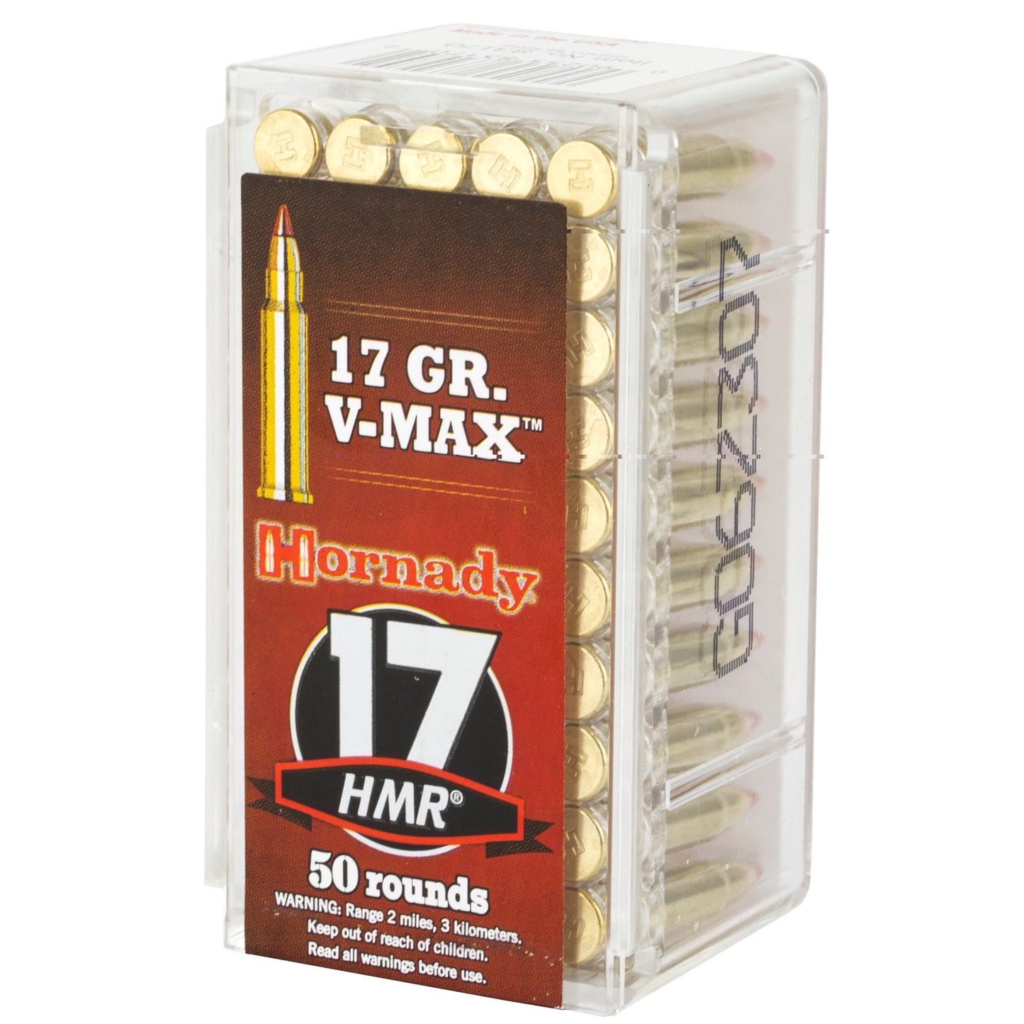 Hornady, Varmint Express, 17HMR, 17 Grain, V-Max  (50 Round Box)