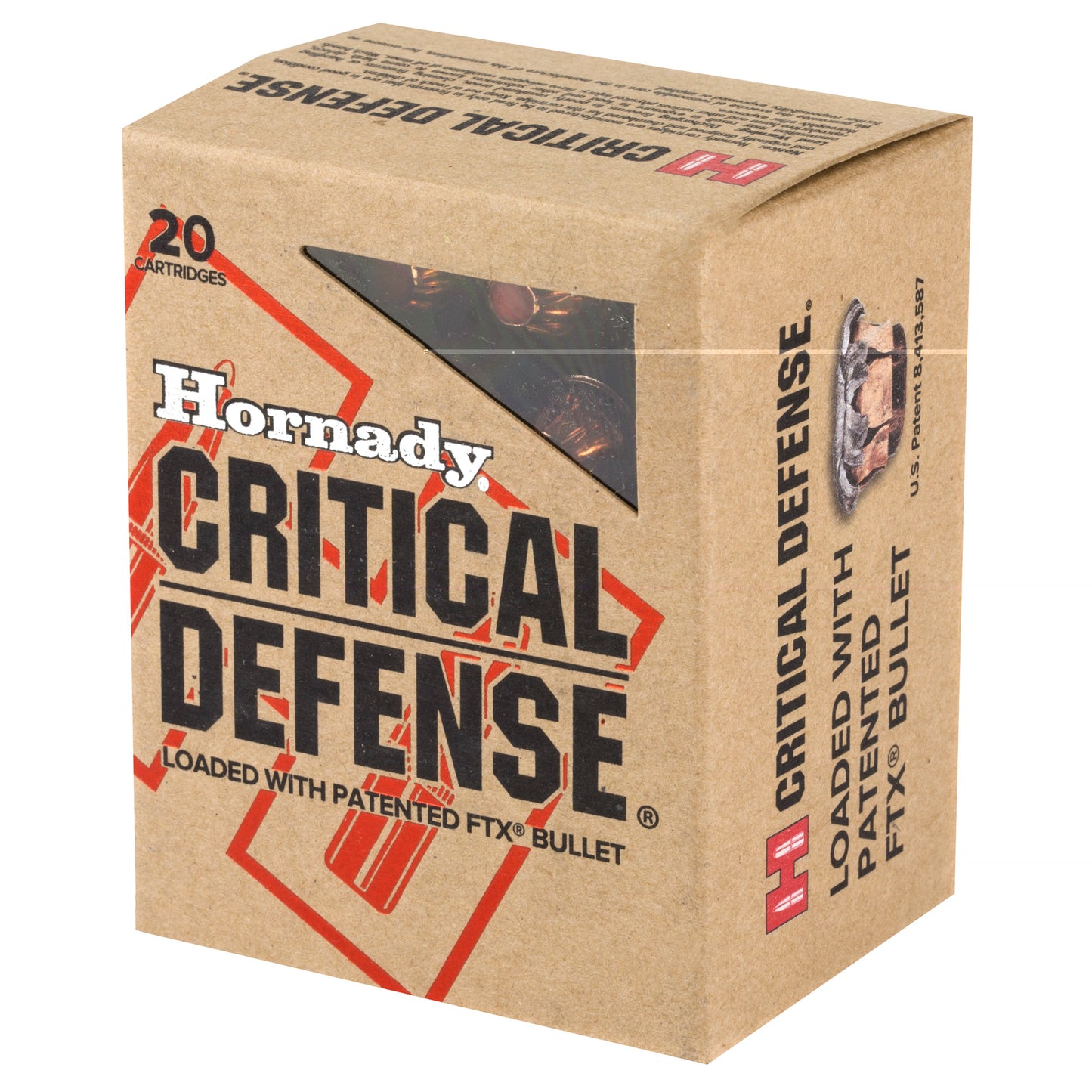 Hornady, Critical Defense, 44 Spl, 165 Grain | FTX |  (20 Round Box)