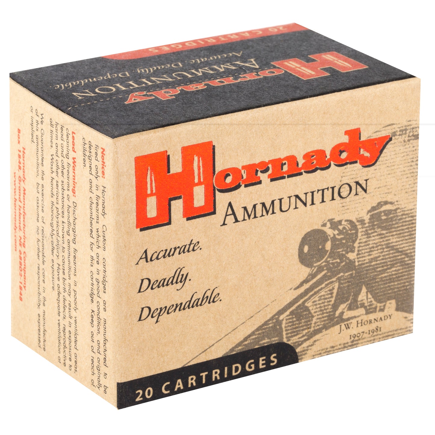 Hornady, Custom .44 Magnum, 200 Grain | Extreme Terminal Performance, XTP | 20 Rounds per Box