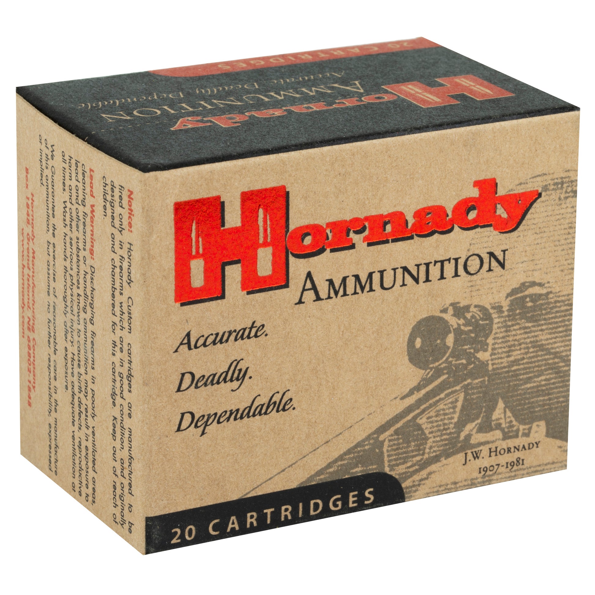 Hornady Ammunition, 44 Magnum, 240 Grain | Extreme Terminal Performance, XTP | 20 Rounds per Box