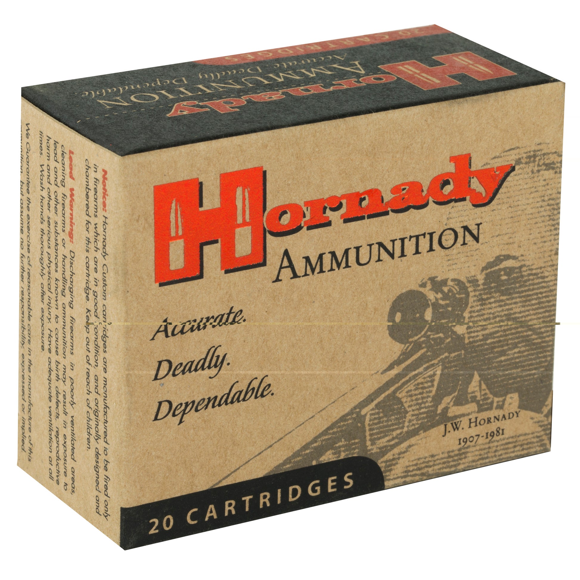 Hornady 10mm, 180grain XTP, 20 Rounds per Box