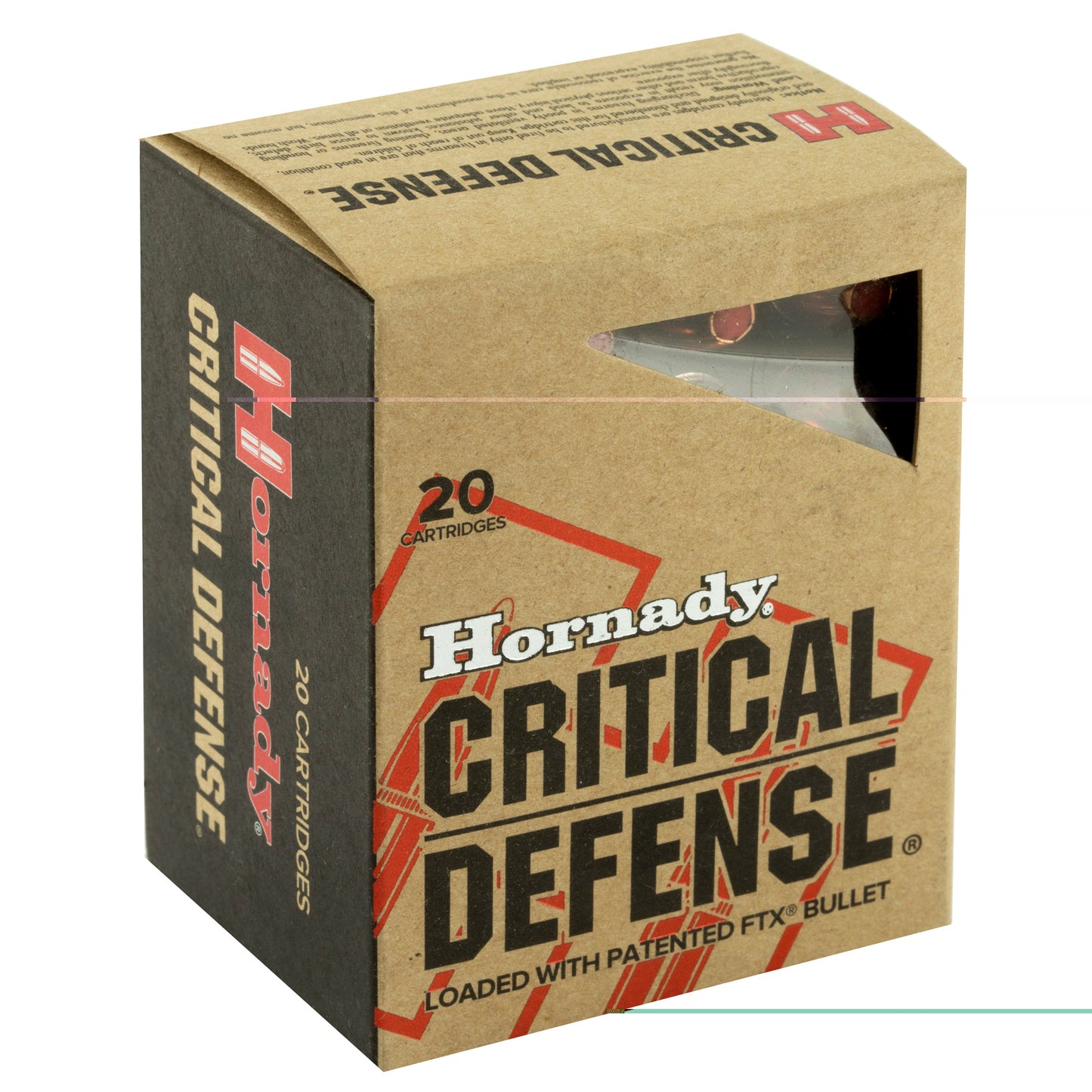 Hornady, Critical Duty, .45 Colt, Flextip, FTX, 185 Grain, 20 Rounds per Box 