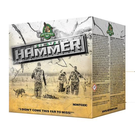 HEVI-Shot, HEVI-Hammer, 12 Gauge 3", 1 1/4 oz, Max Dram, #3 Shot Size  (25 Round Box)