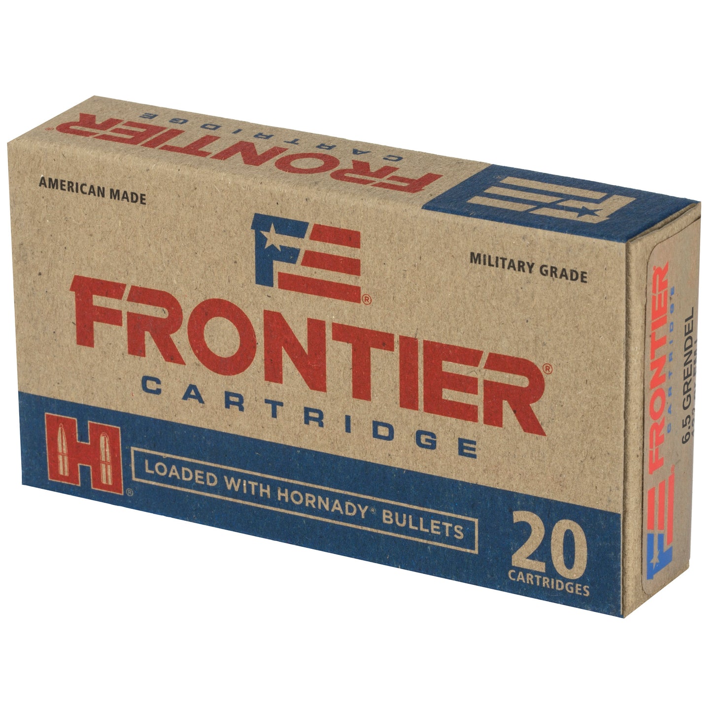 Frontier 6.5grendel 123gr Fmj 20/200