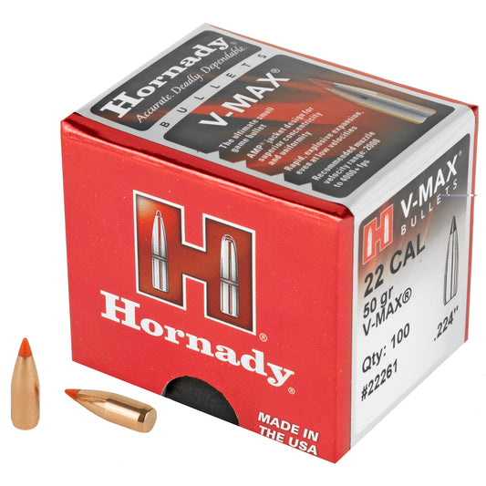 Hrndy V-max 22 Cal .224 50gr 100ct