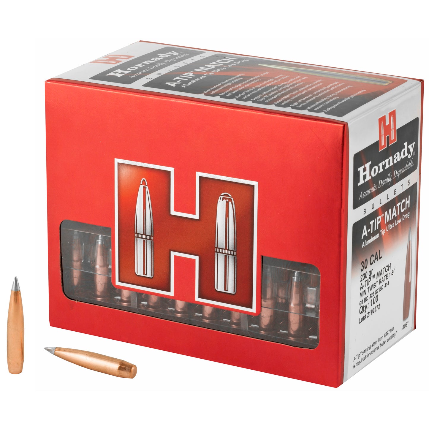 Hrndy A-tip 30cal .308 230gr 100ct