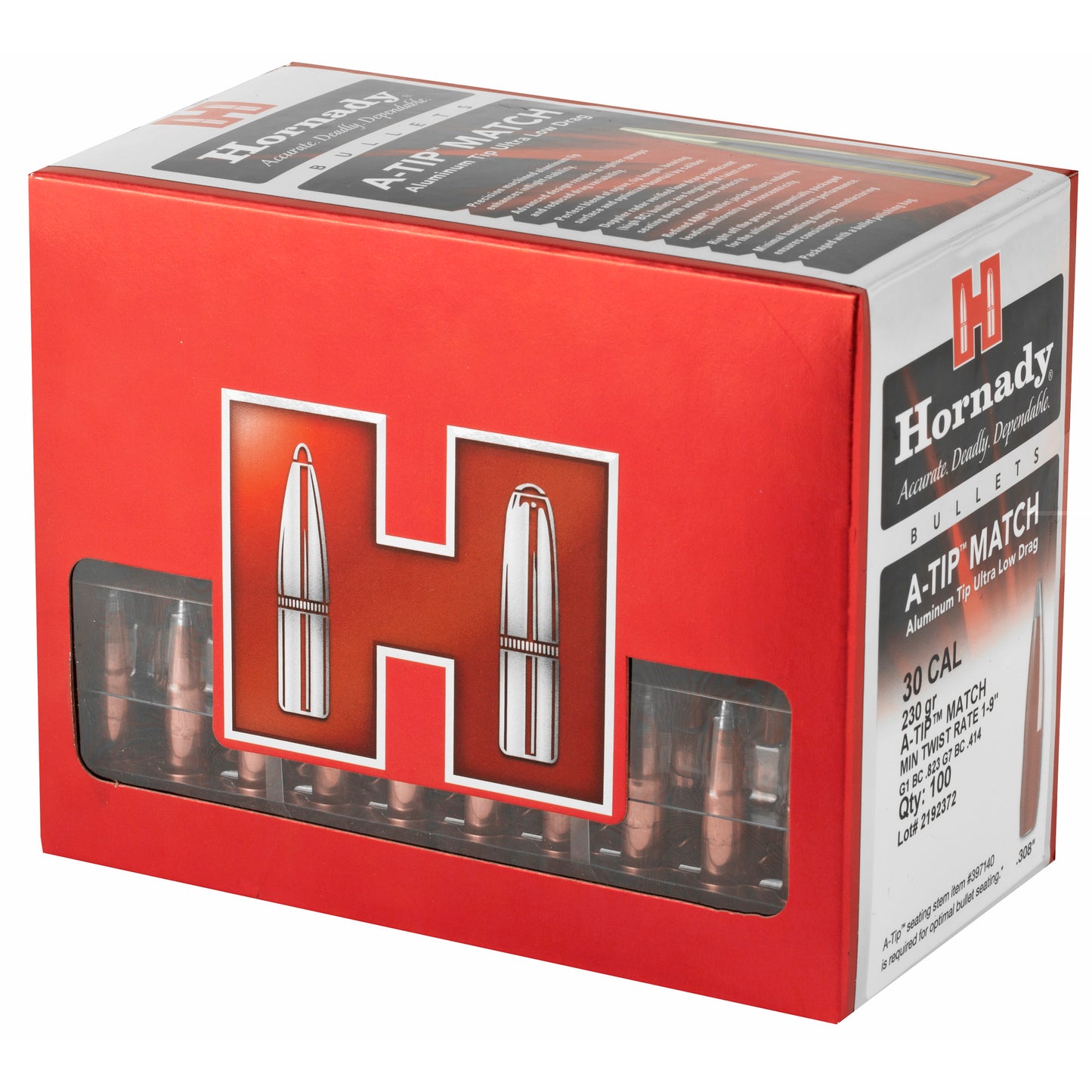 Hrndy A-tip 30cal .308 230gr 100ct