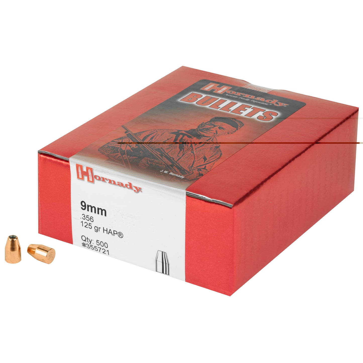 Hrndy Hap 9mm .356 125gr 500ct