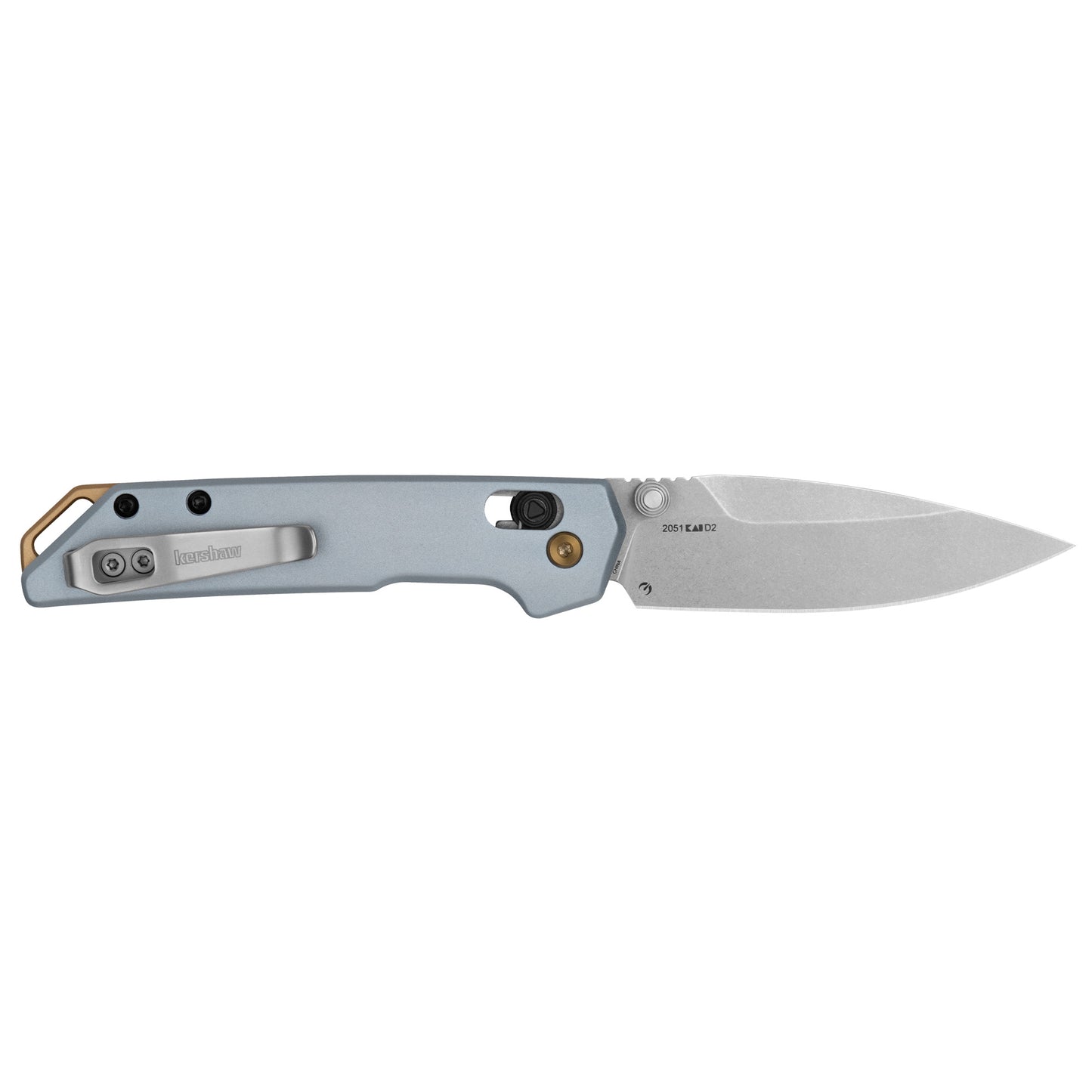 Kershaw Mini Iridium 3" Pln D2 Slv