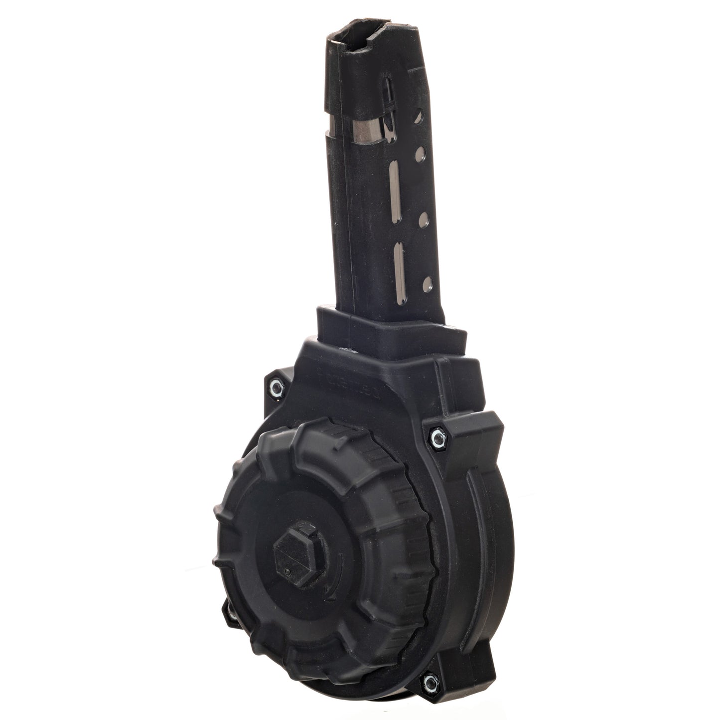 Promag Glock 20 Drum 10mm 50 round Black. This is a Glock pistol 50 round Drum magazine 