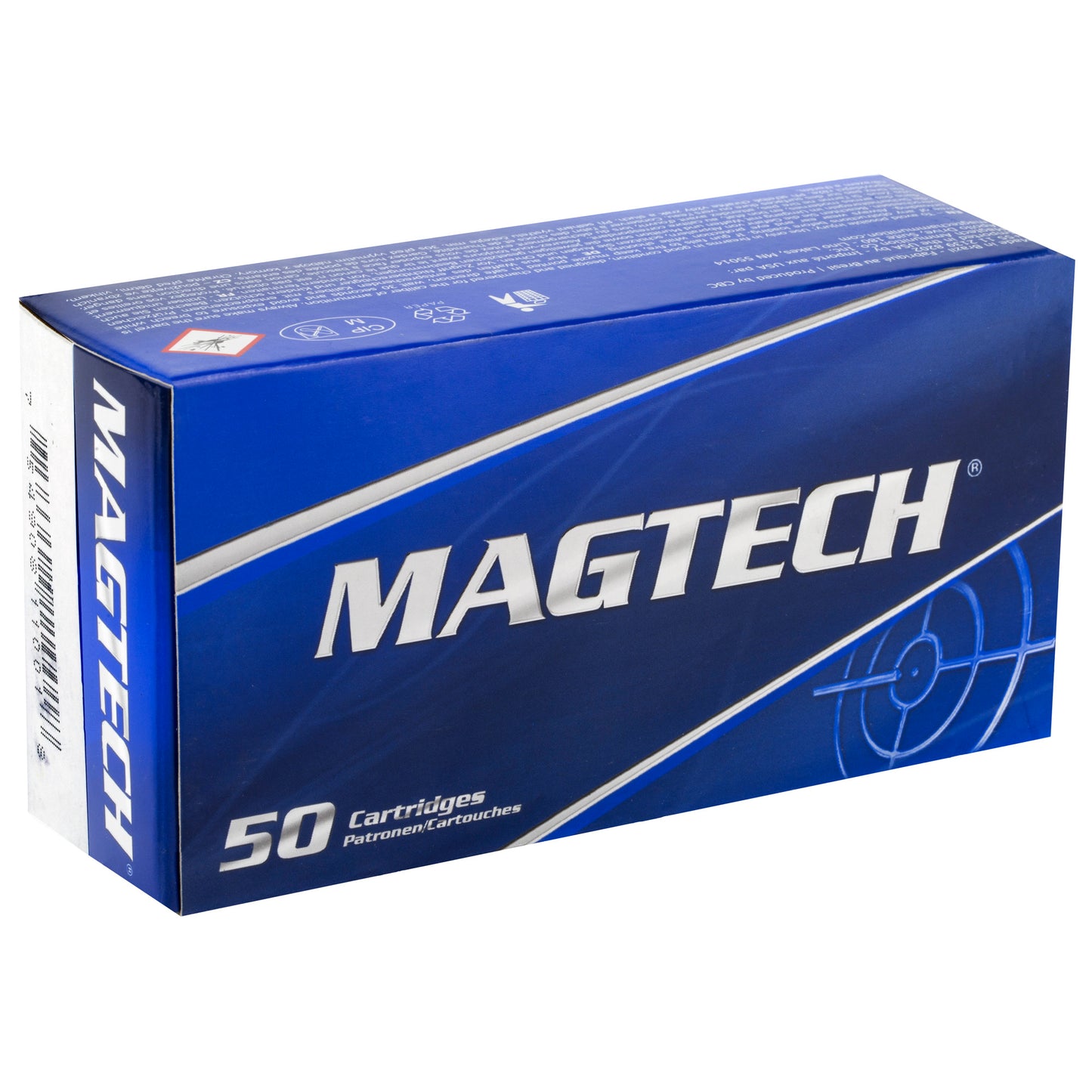 Magtech, .357 Magnum, 158 Grain | Semi Jacketed Solf Point Flat, SJSP-Flat | 50 Rounds per Box 