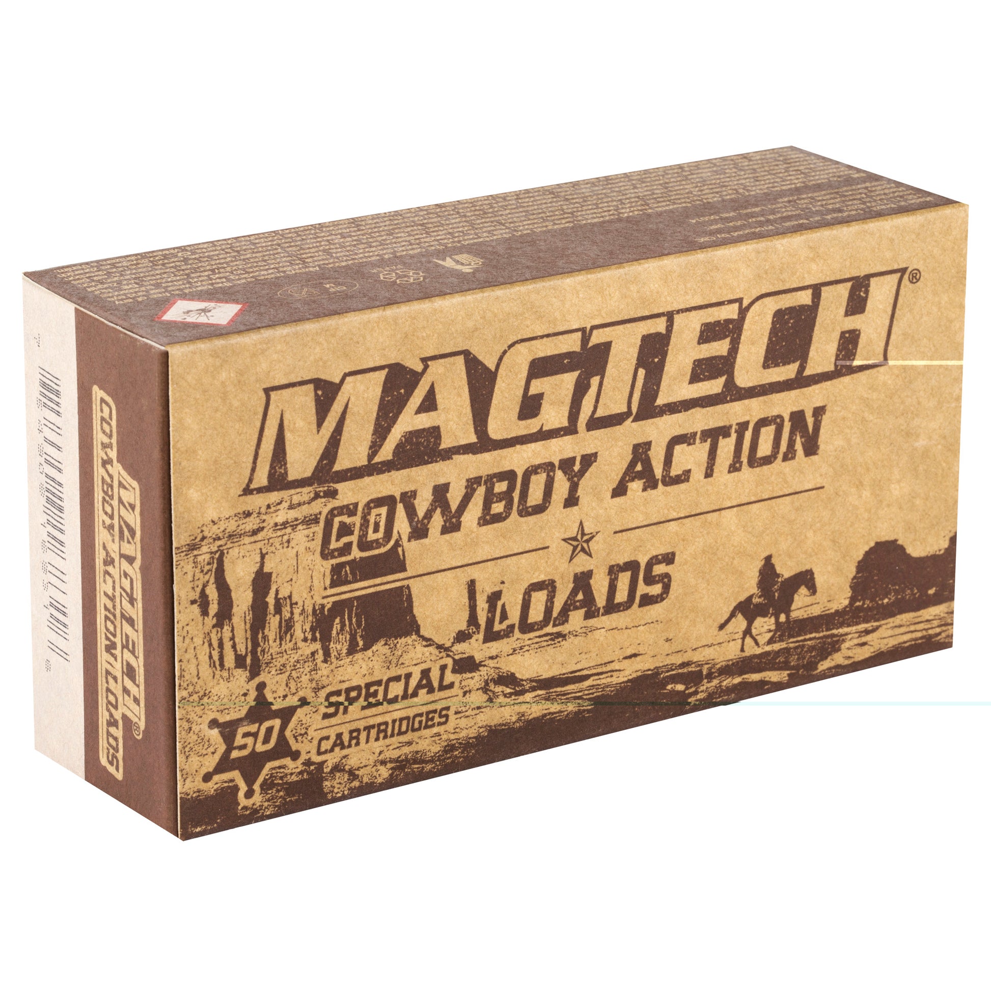 Magtech, Cowboy Action Loads, .45 Colt, 250 Grain | Lead Flat Nose, L-Flat | 50 Rounds per Box 