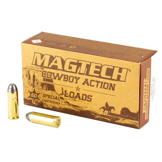 Magtech, Cowboy Action Loads, .45 Colt, 200 Grain | Lead Flat Nose,  L-Flat | 50 Rounds per Box 