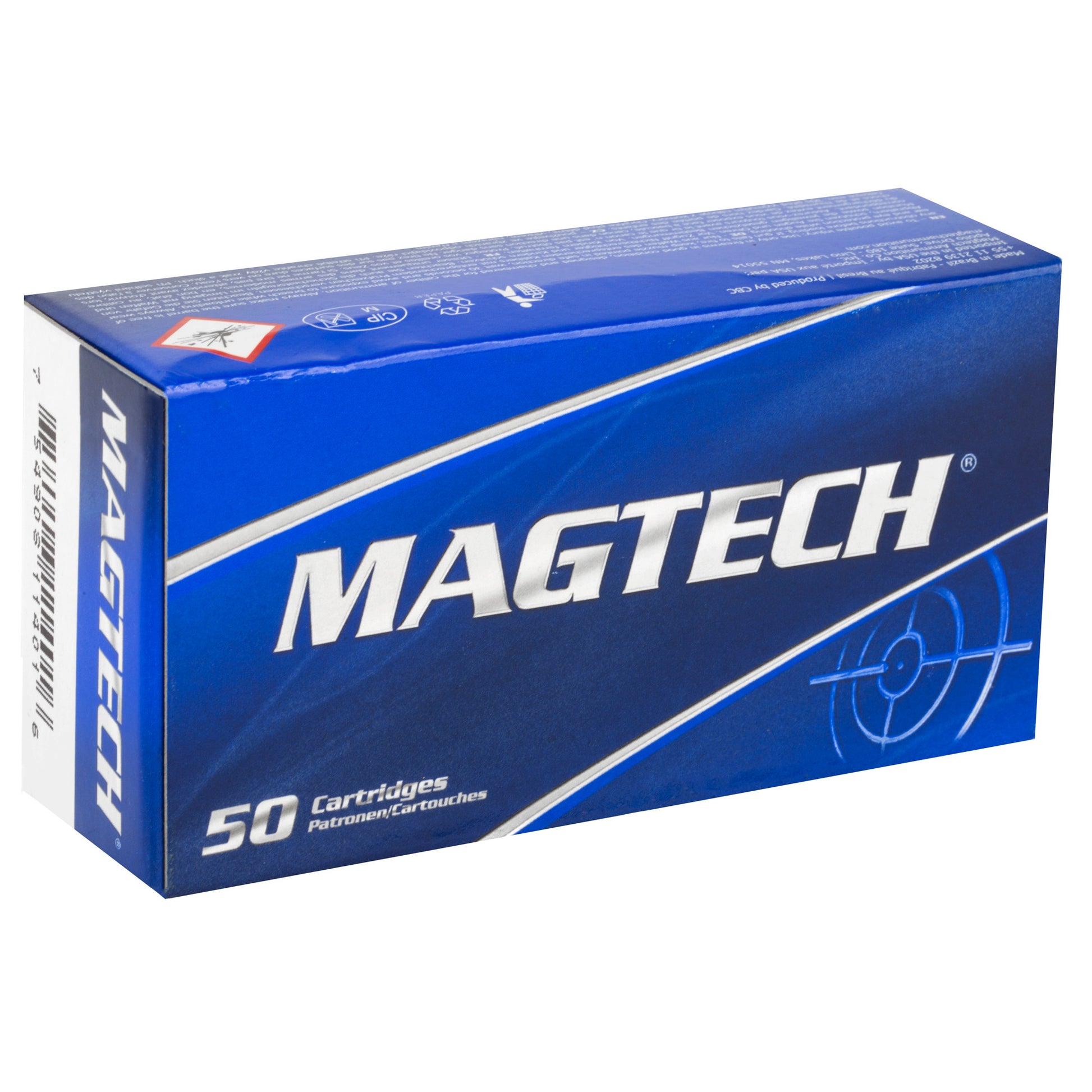 Magtech, 9mm Luger, 115 Grain | Full Metal Jacket, FMJ | 50 Round Box 