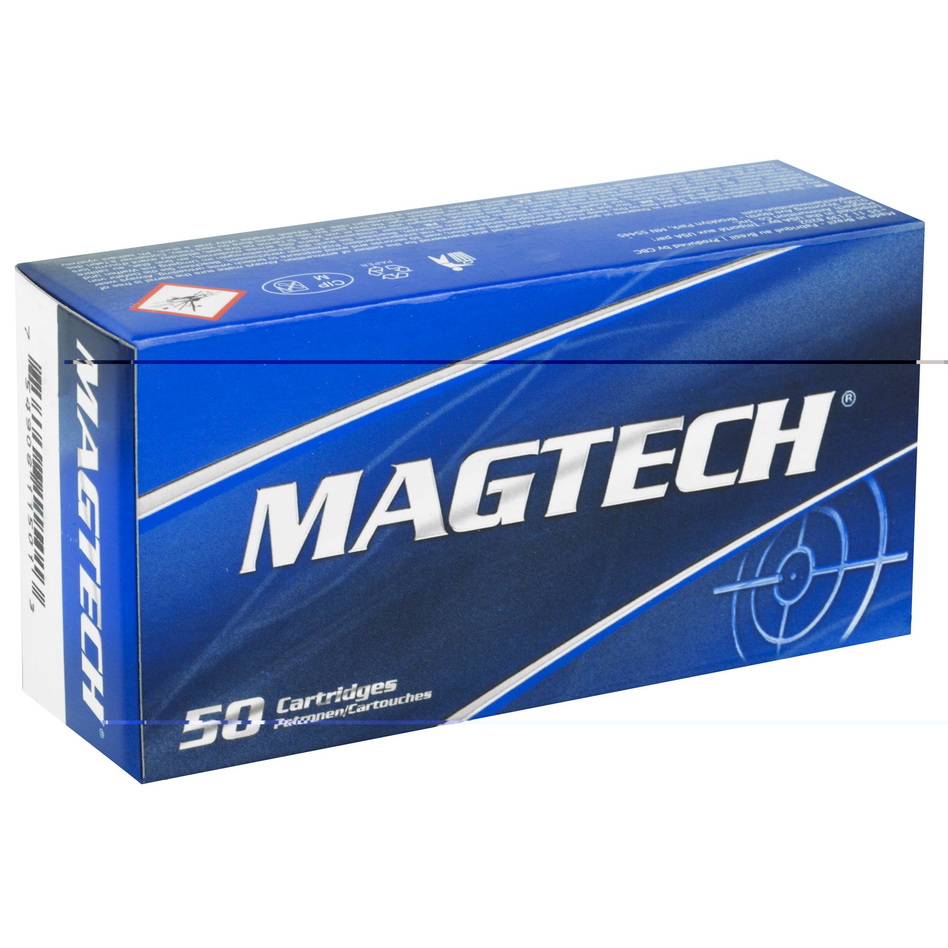 Magtech, 9mm Luger, 124 Grain | Full Metal Jacket, FMJ | 50 Round Box 