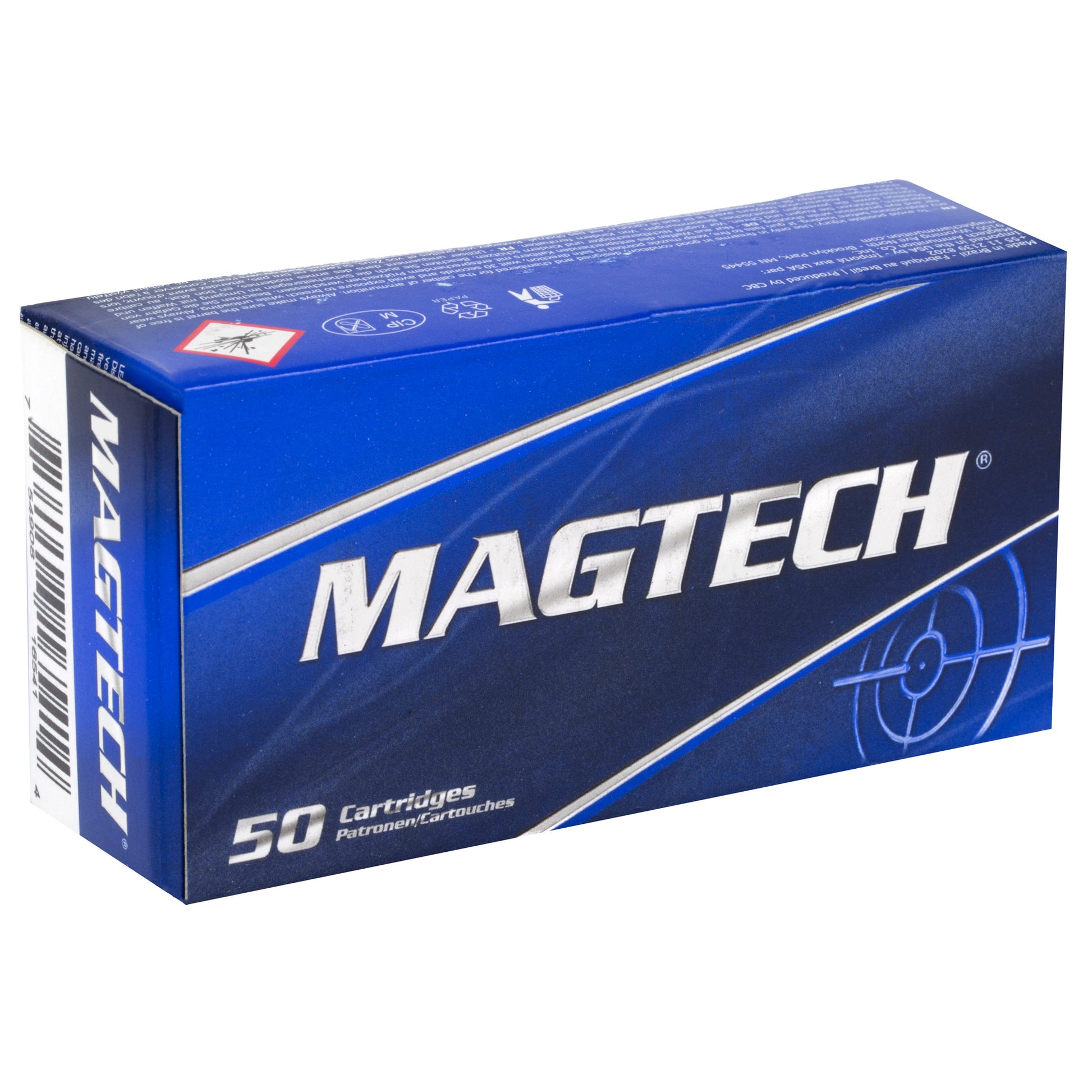 Magtech, 9mm Luger, 147 Grain | Full Metal Jacket Flat, FMJ-Flat  | Subsonic 50 Round Box 