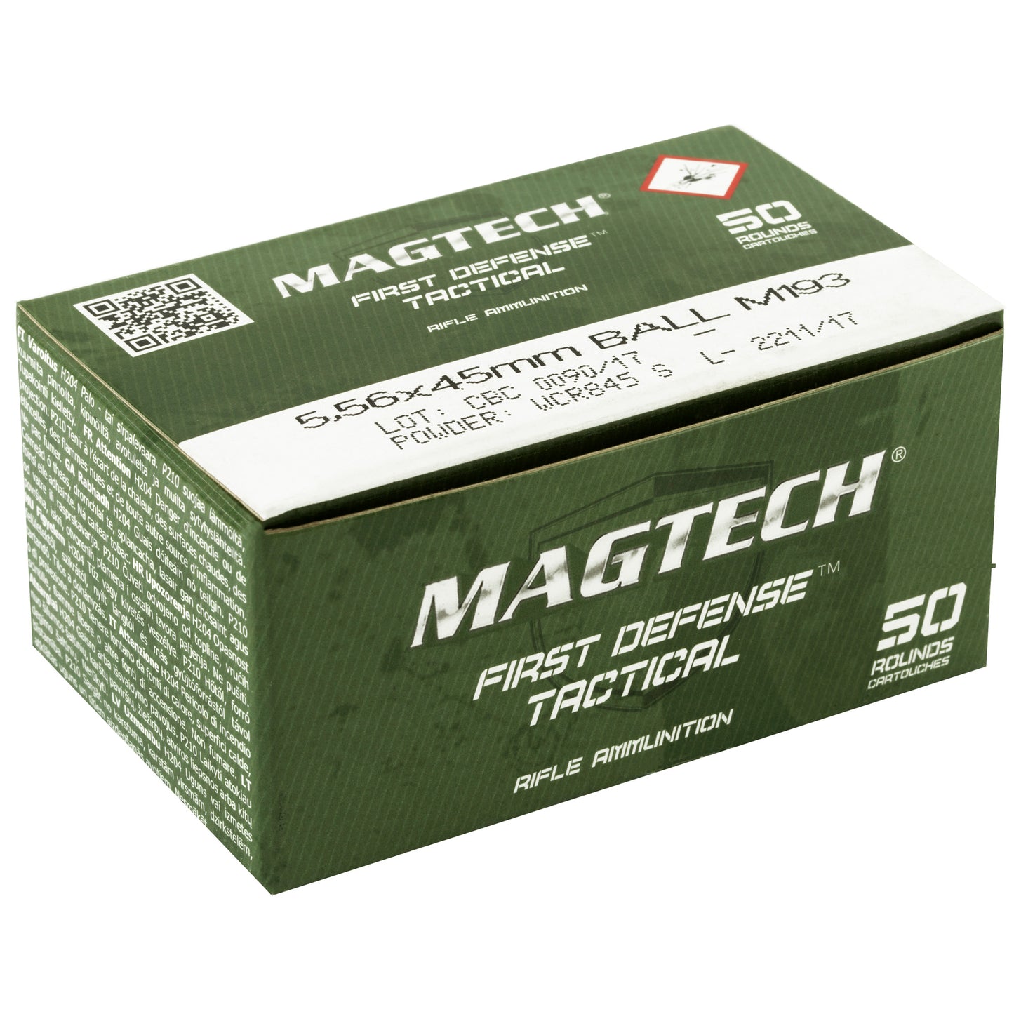 Magtech Cbc M193 556nato 55gr Fmj 50