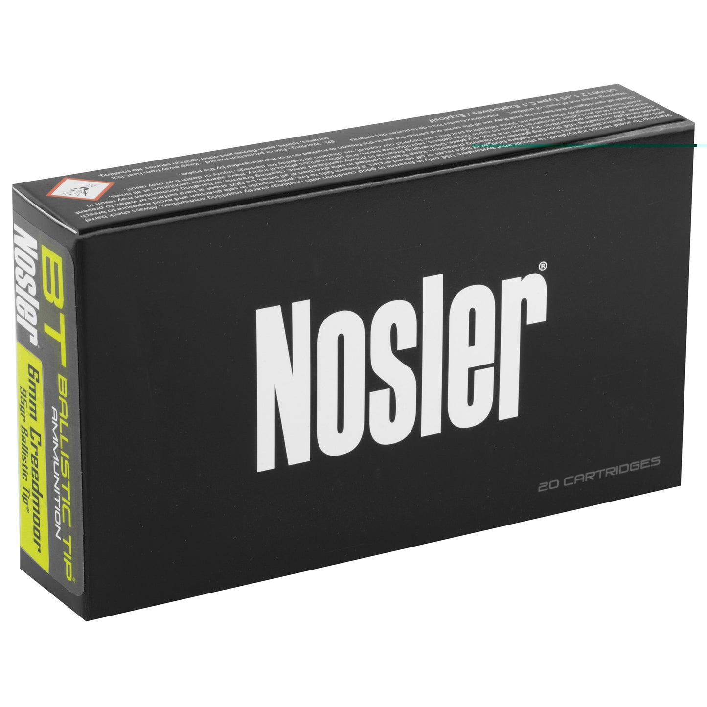 Nosler 6mm Creed 95gr Bt 20/200