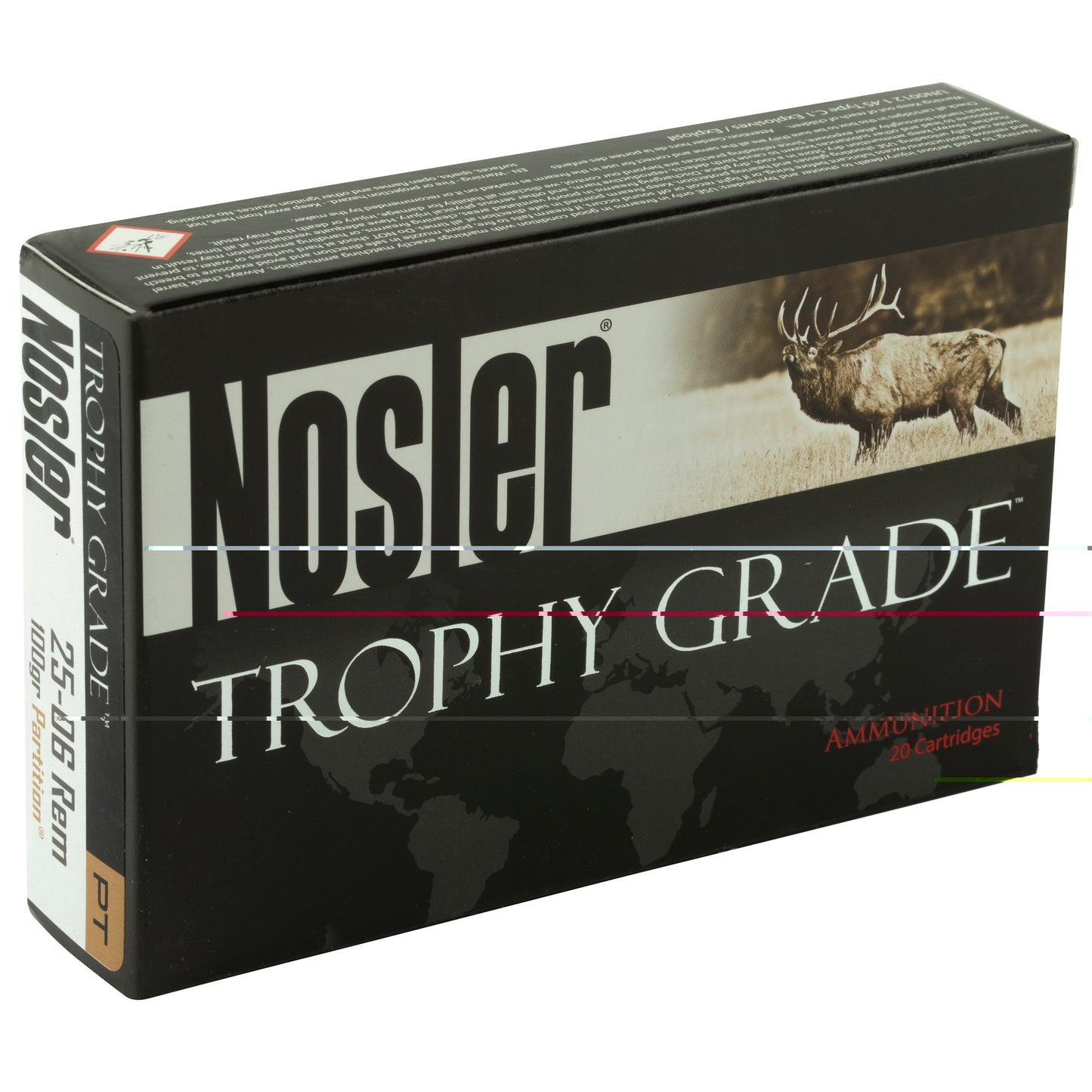 Nosler, Rifle, 25-06REM, 100 Grain, Partition  (20 Round Box)