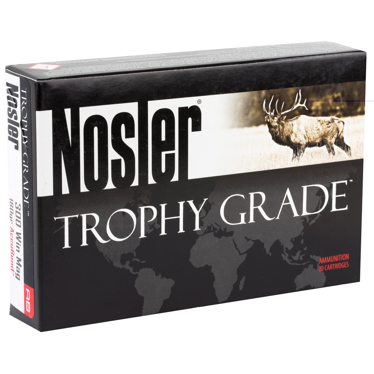 Nosler 300win 180gr Ab 20/200