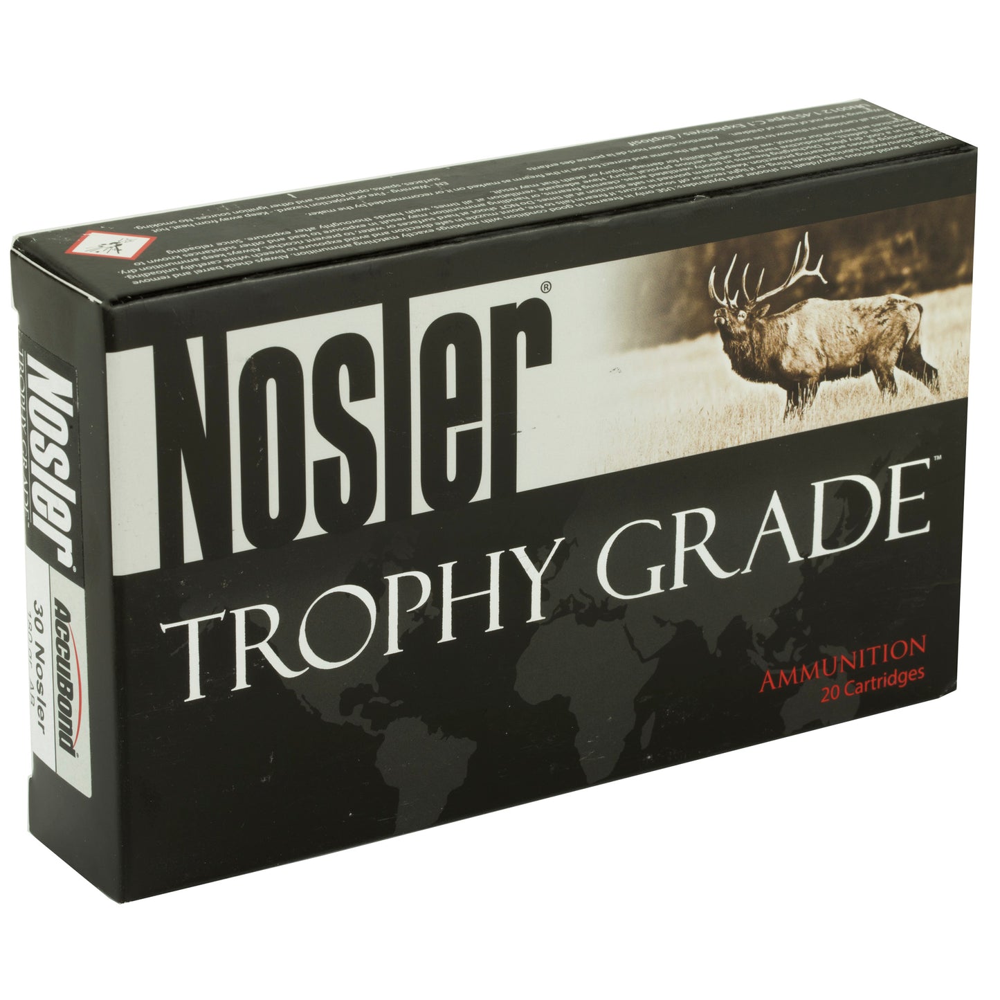 Nosler, Trophy Ammunition, 30 180 Grain, AccuBond  (20 Round Box)