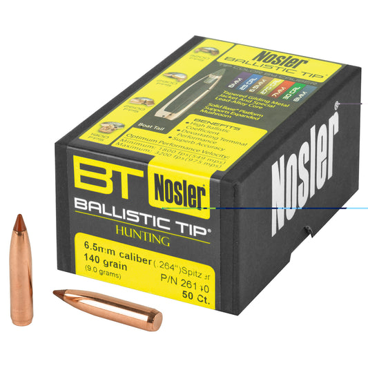 Nosler 6.5mm 140gr 50ct