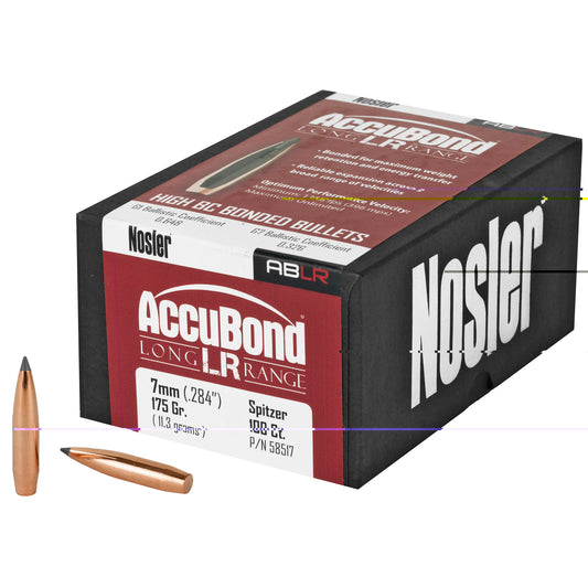 Nosler Ablr 7mm 175gr Sp 100ct