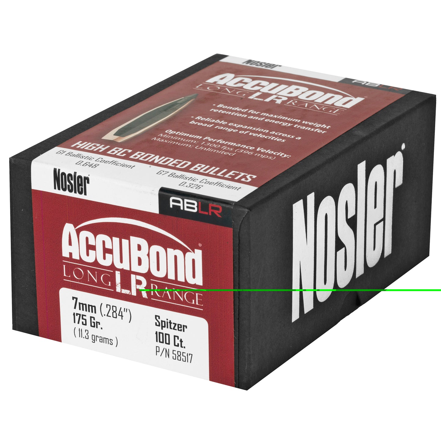 Nosler Ablr 7mm 175gr Sp 100ct