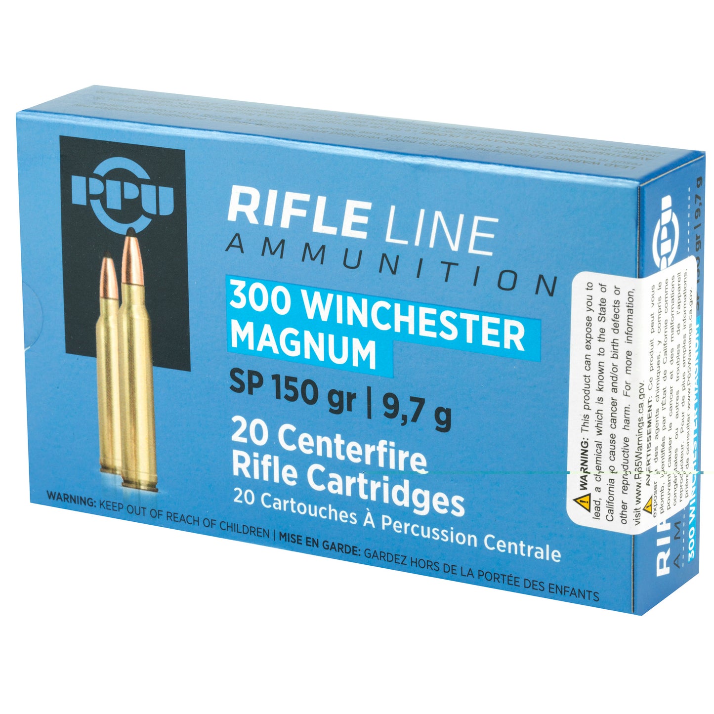 Ppu 300win Mag Sp 150gr 20/200