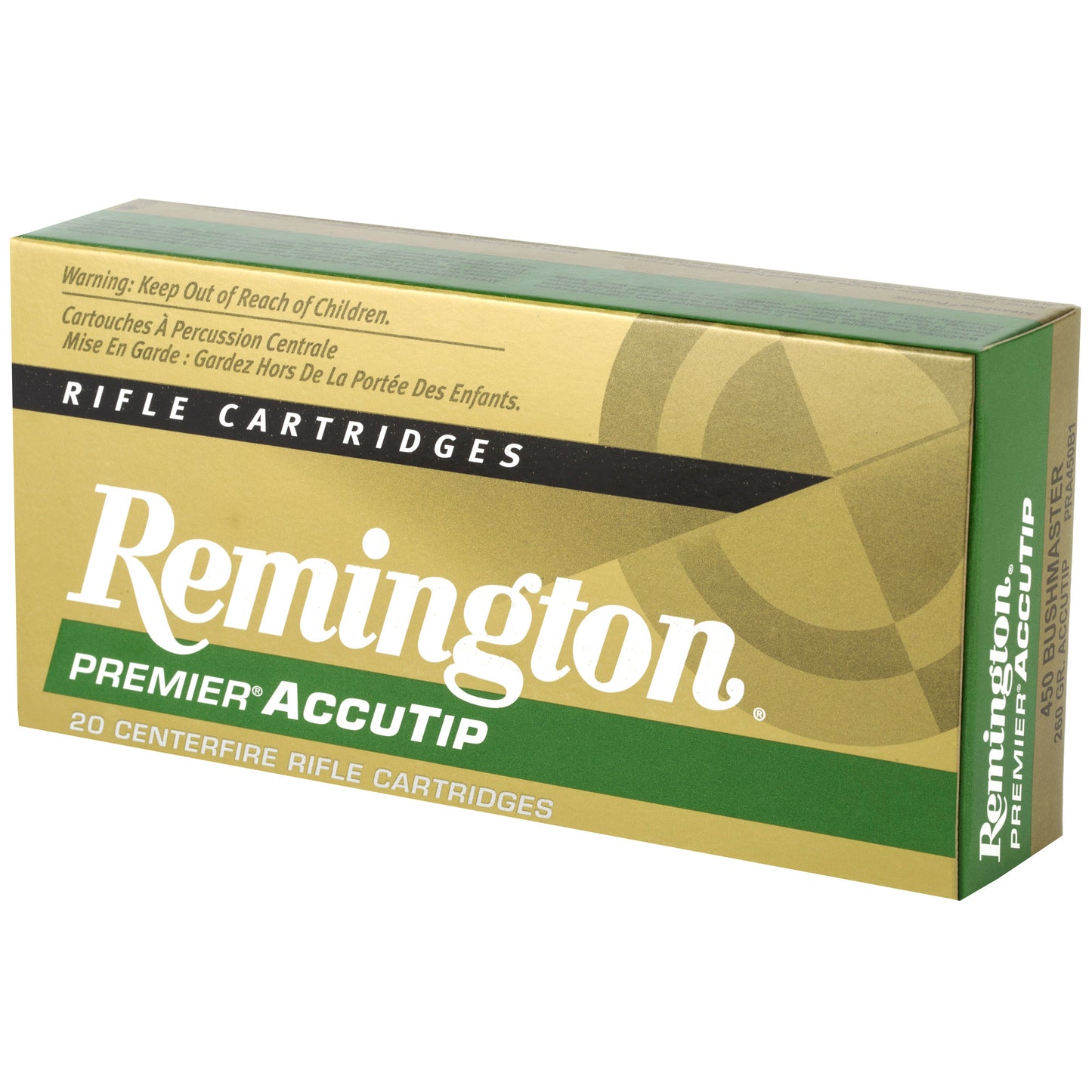 Remington Premier AccuTip 450 Bush Master 260gr (20 Round Box)