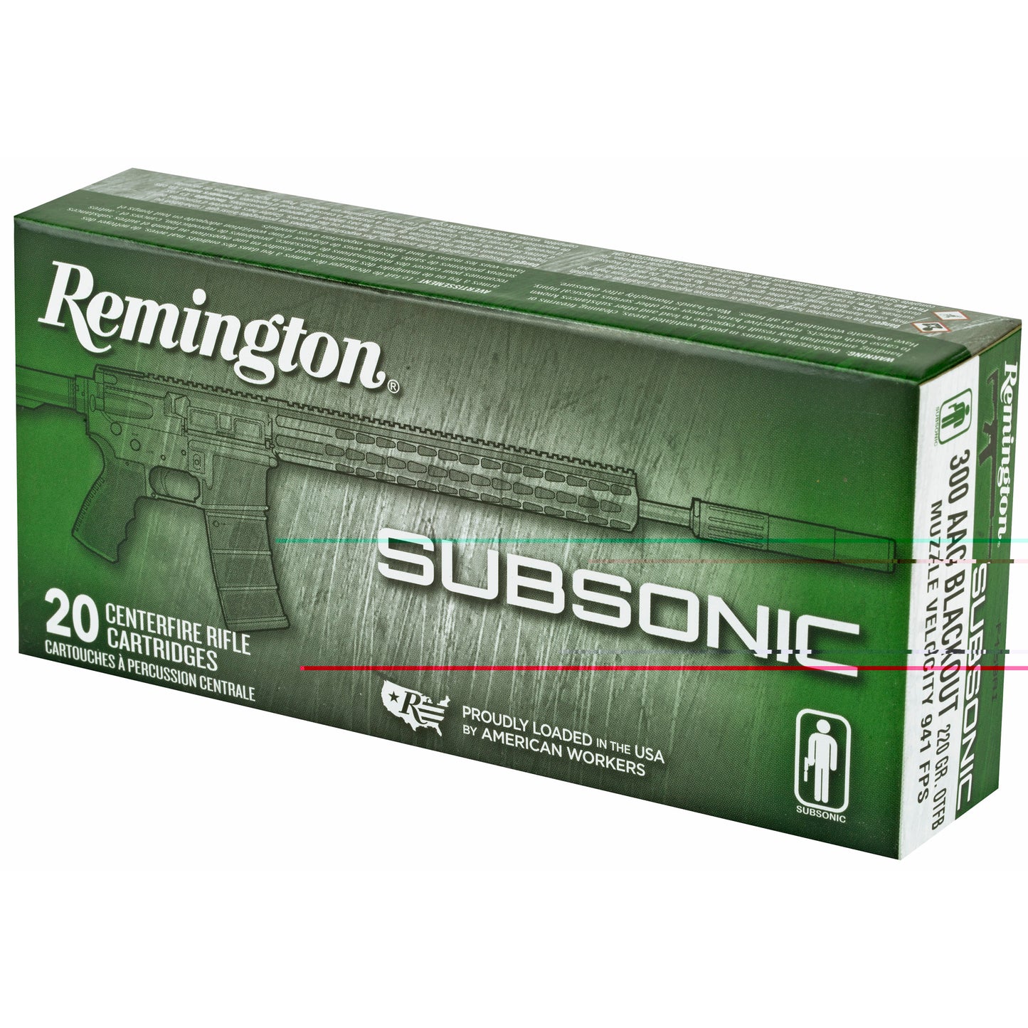 Rem 300blk 220gr Subsonic 20/200