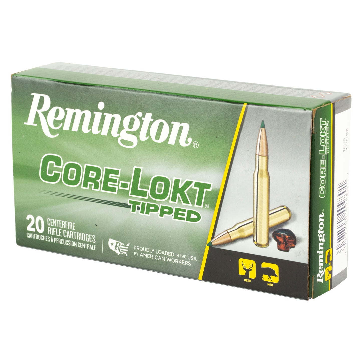 Rem 243win 95gr Clok Tipped 20/200