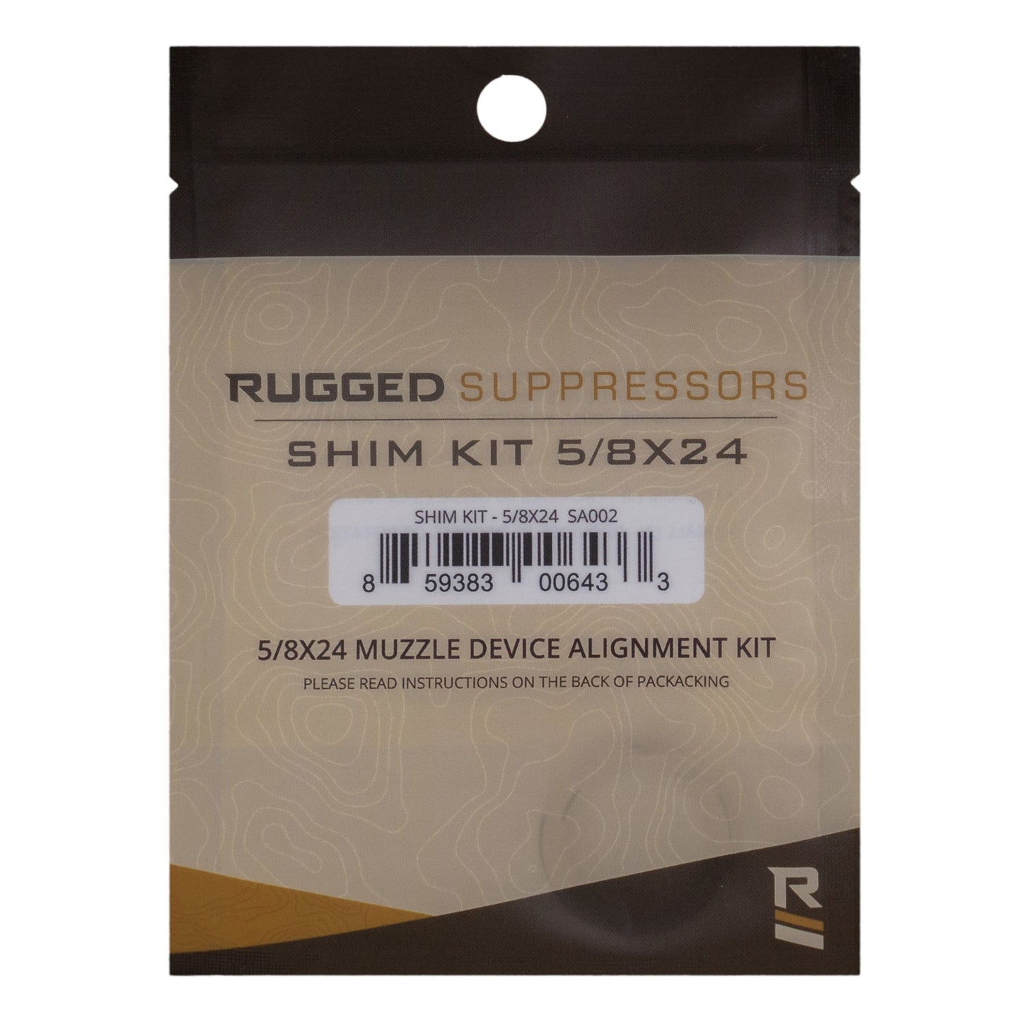 Rugged Shim Kit 5/8x24