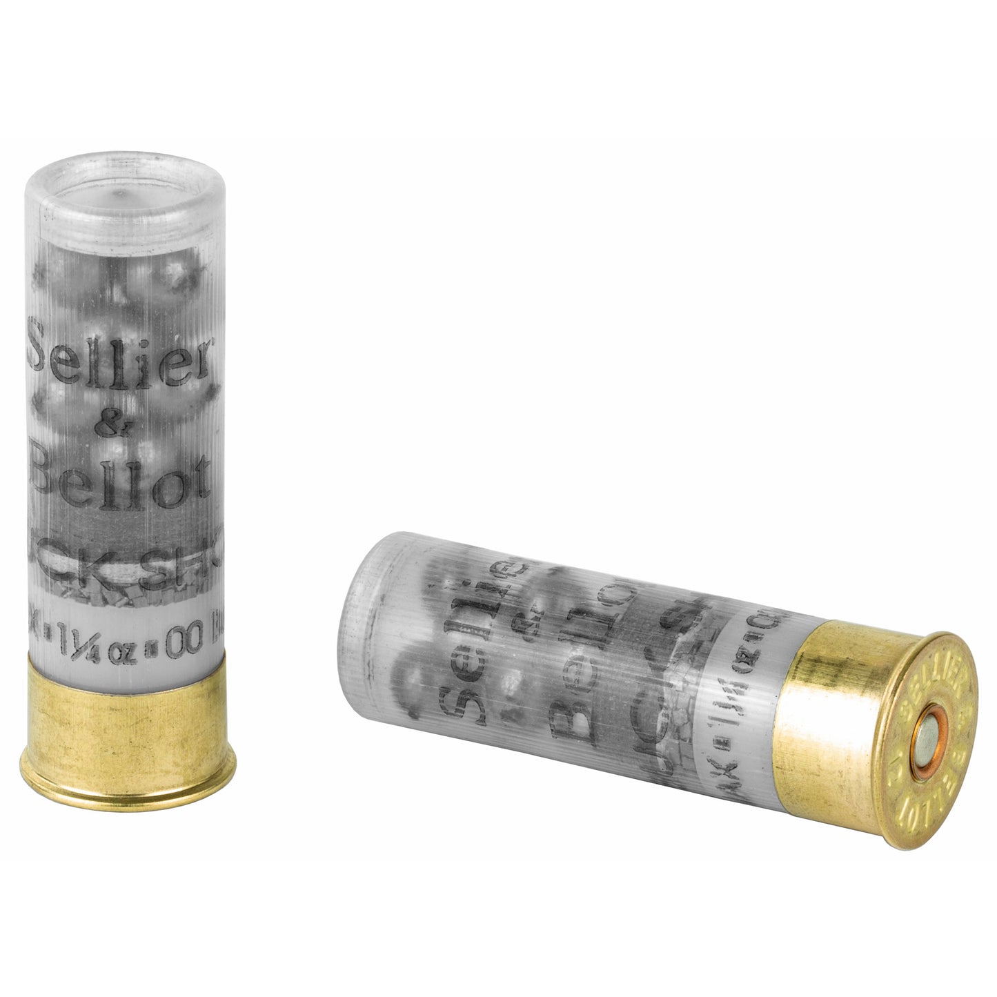 Sellier & Bellot, Shotshell, 12 Gauge, 2.75", 00 Buck, 12 Pellets  (10 Round Box)