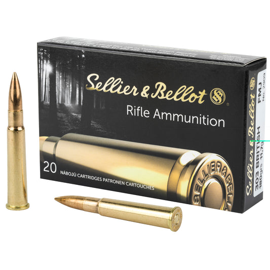 S&B 303 British 180Gr Full Metal Jacket (20 Round Box)