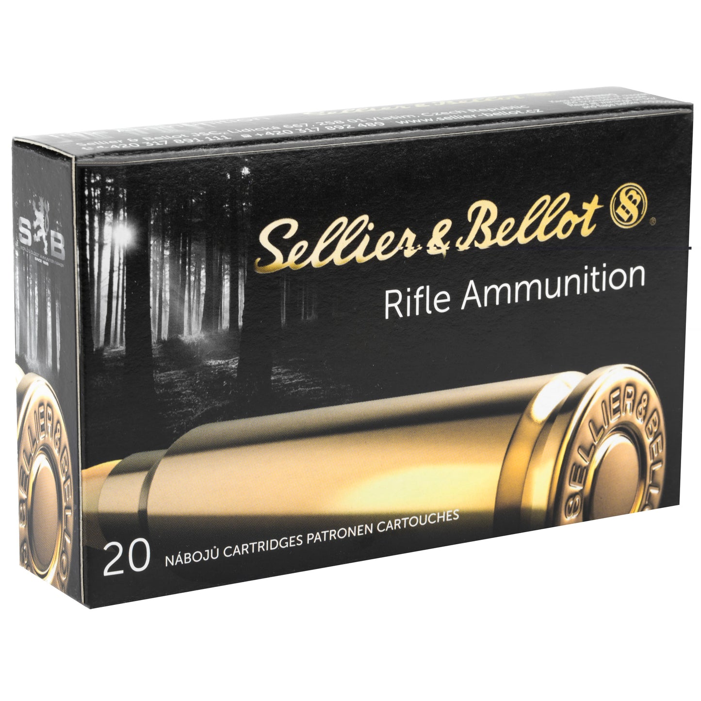 S&B 303 British 180Gr Full Metal Jacket (20 Round Box)